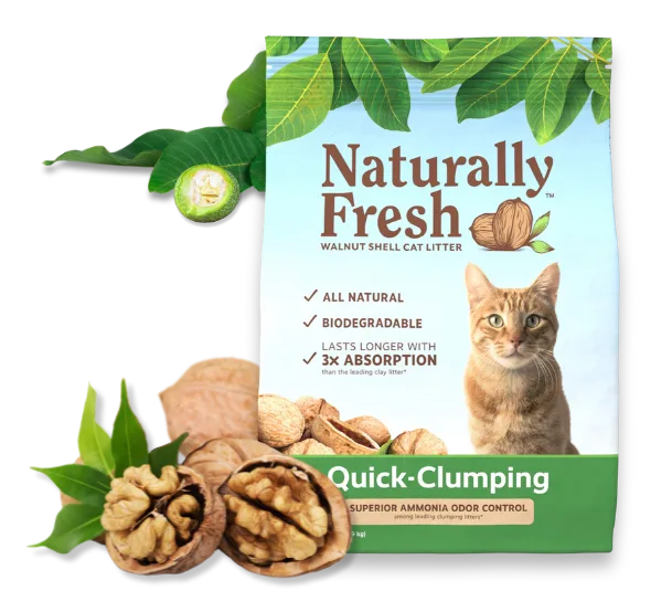 Naturally Fresh Walnut Shell Cat Litter