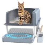 Stainless Steel Litter Box High Sides