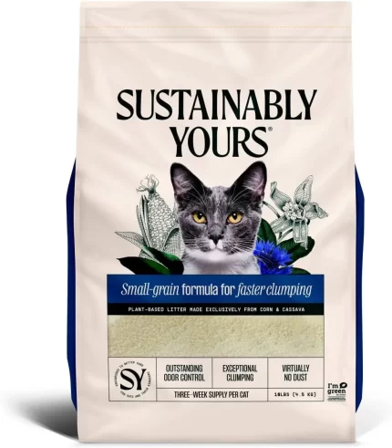 Sustainably Yours Cat Litter Small-Grain formula