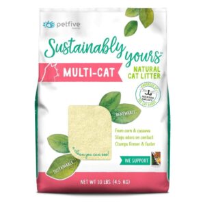 Sustainably Yours Natural Cat Litter Multi-Cat