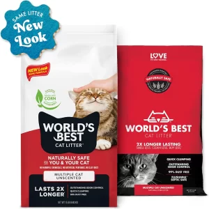 World's Best cat Litter Multiple-Cat-Unscented
