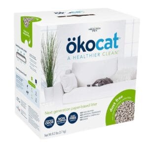 ökocat Dust Free Natural Paper Pellet Cat Litter