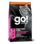 GO SOLUTIONS Skin + Coat Care Chicken Recipe with Grains, 16lb