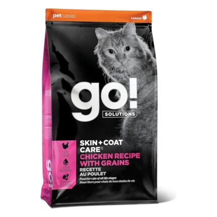 GO SOLUTIONS Skin + Coat Care Chicken Recipe with Grains, 16lb