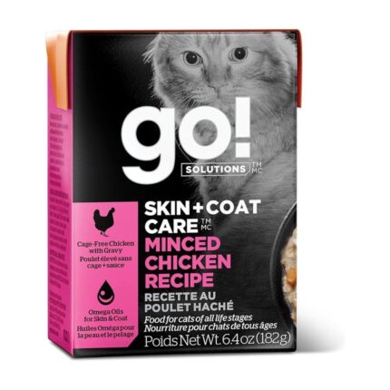 GO! SOLUTIONS Skin + Coat Care, Minced Chicken Recipe