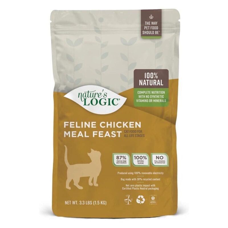Nature's Logic Feline Chicken Meal Feast Sustainable Cats