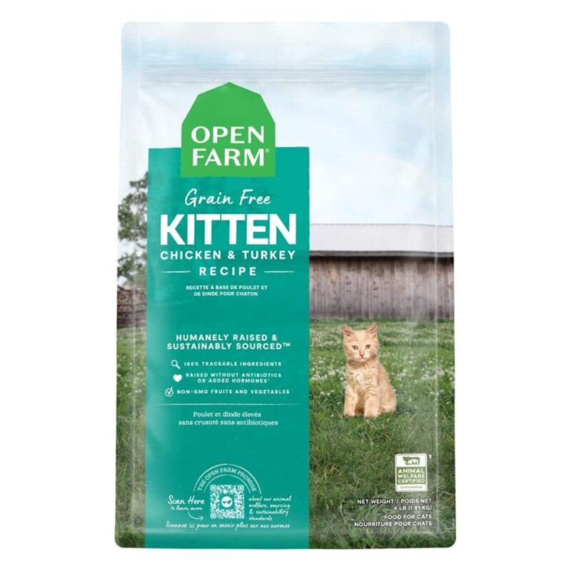 Open Farm Grain Free Kitten Chicken & Turkey Recipe