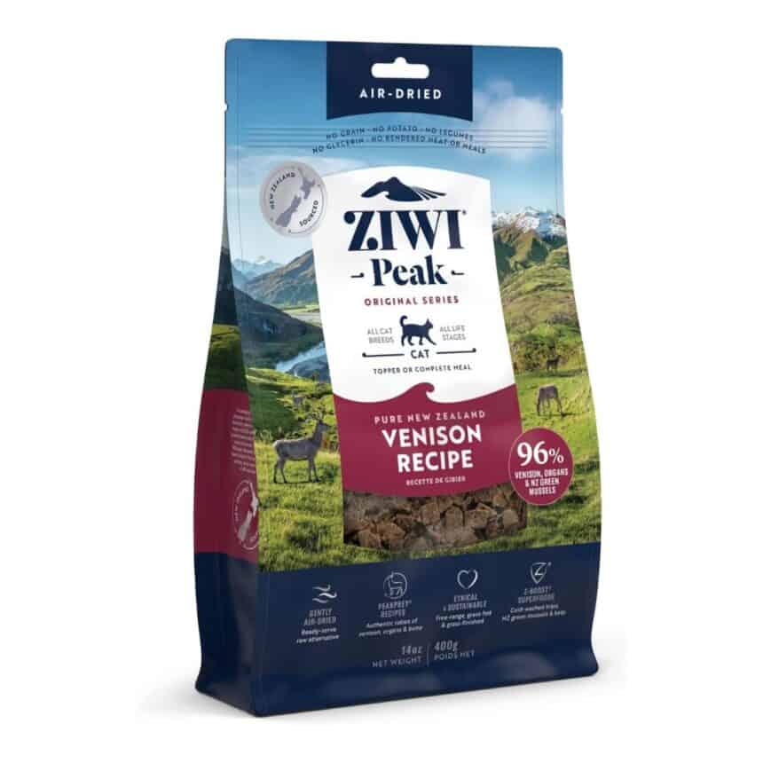 ZIWI Peak Air-Dried Cat Food Venison Recipe - Sustainable Cats