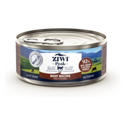 ZIWI Peak Canned Wet Cat Food Beef Recipe