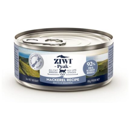 ZIWI Peak Canned Wet Cat Food – Mackerel Recipe