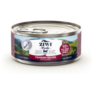 ZIWI Peak Canned Wet Cat Food – Venison Recipe