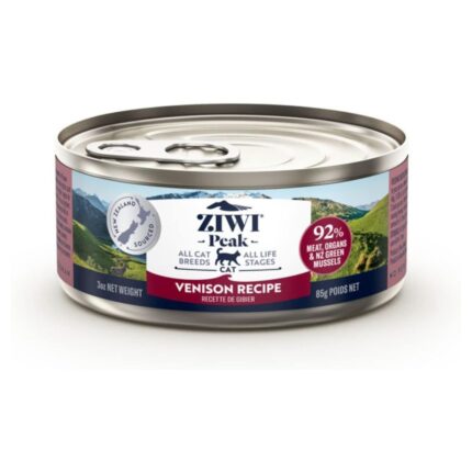 ZIWI Peak Canned Wet Cat Food – Venison Recipe