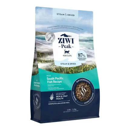 ZIWI Peak Steam & Dried Cat Food – Wild South Pacific Fish Recipe