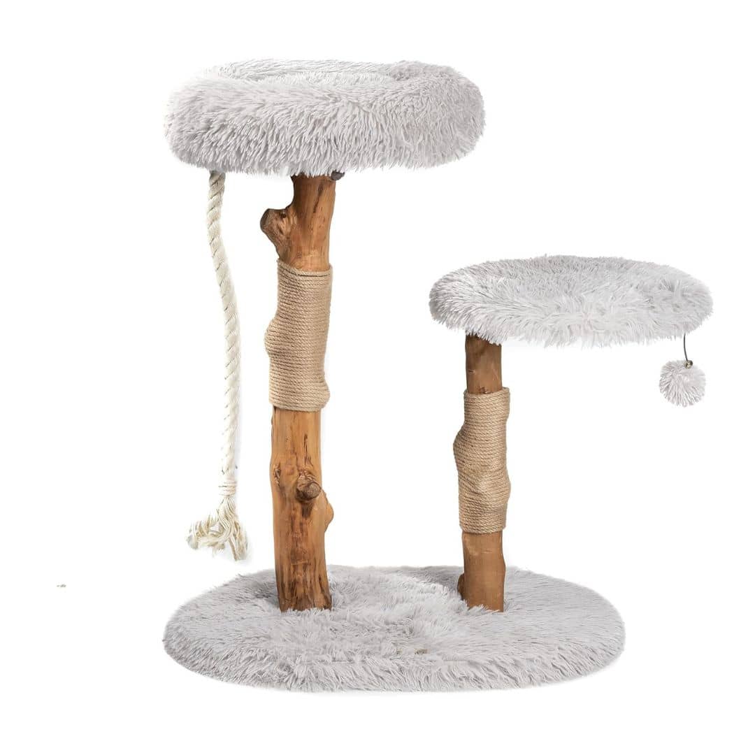 MAU Wood Cat Condo – Bullet Gray - Sustainable Cats